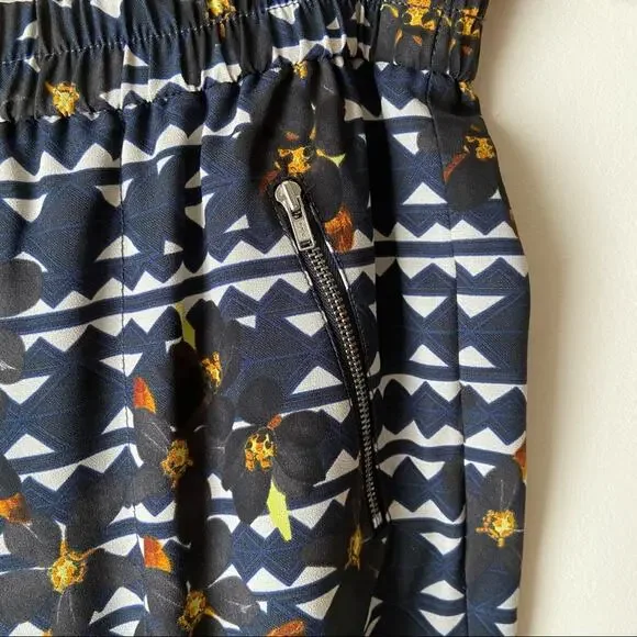 J. Crew Geometric Print Joggers Size 00 - Picture 6 of 7